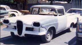 Ranchero during bodywork