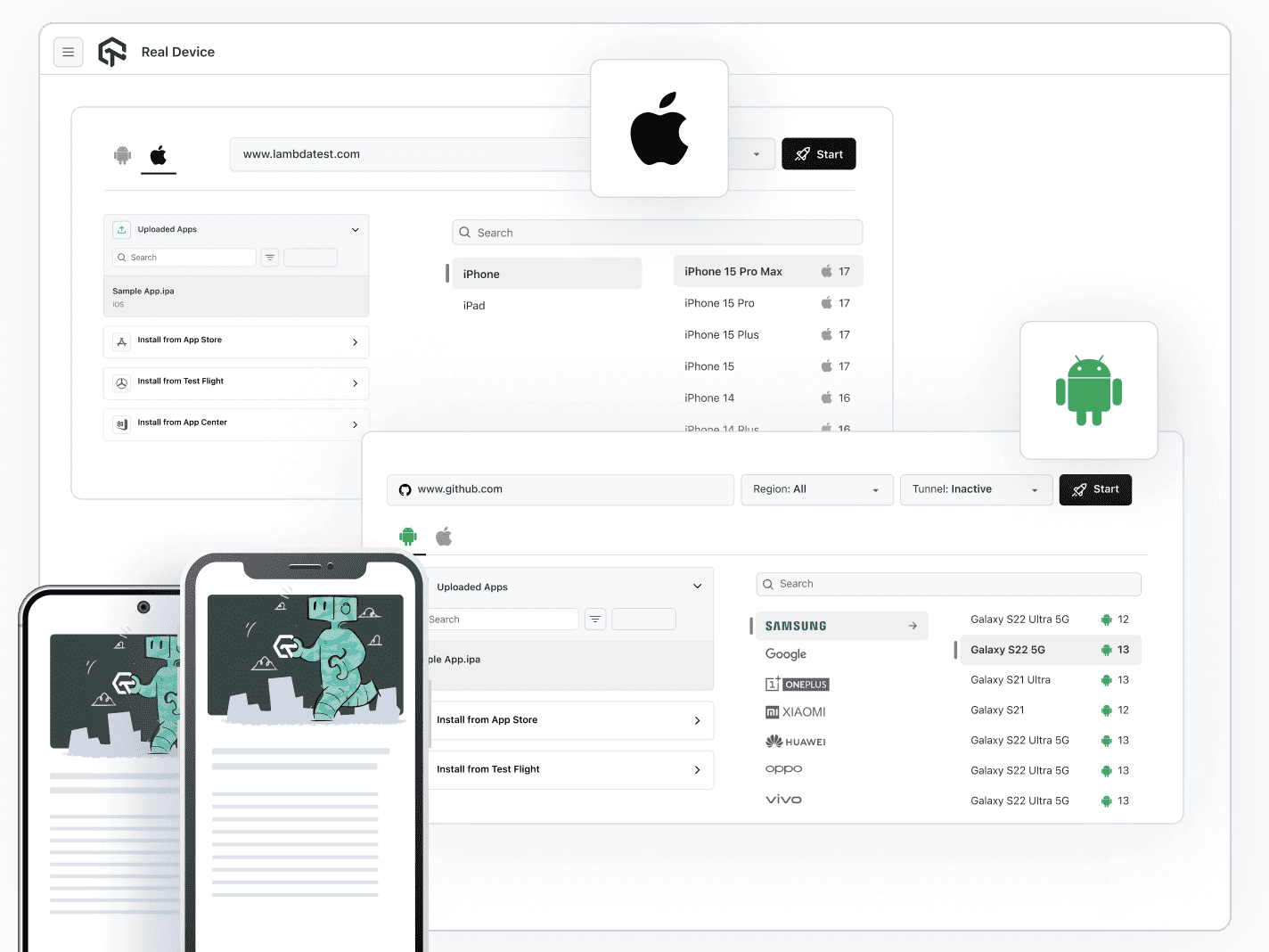 Real Device Cloud Real Device Cloud