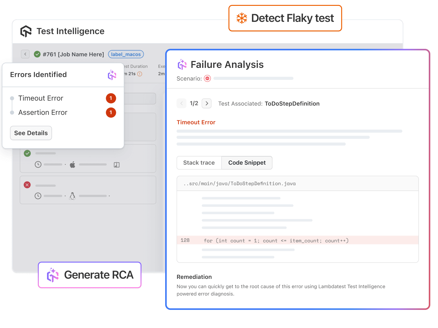 AI agent for Test Insights AI agent for Test Insights
