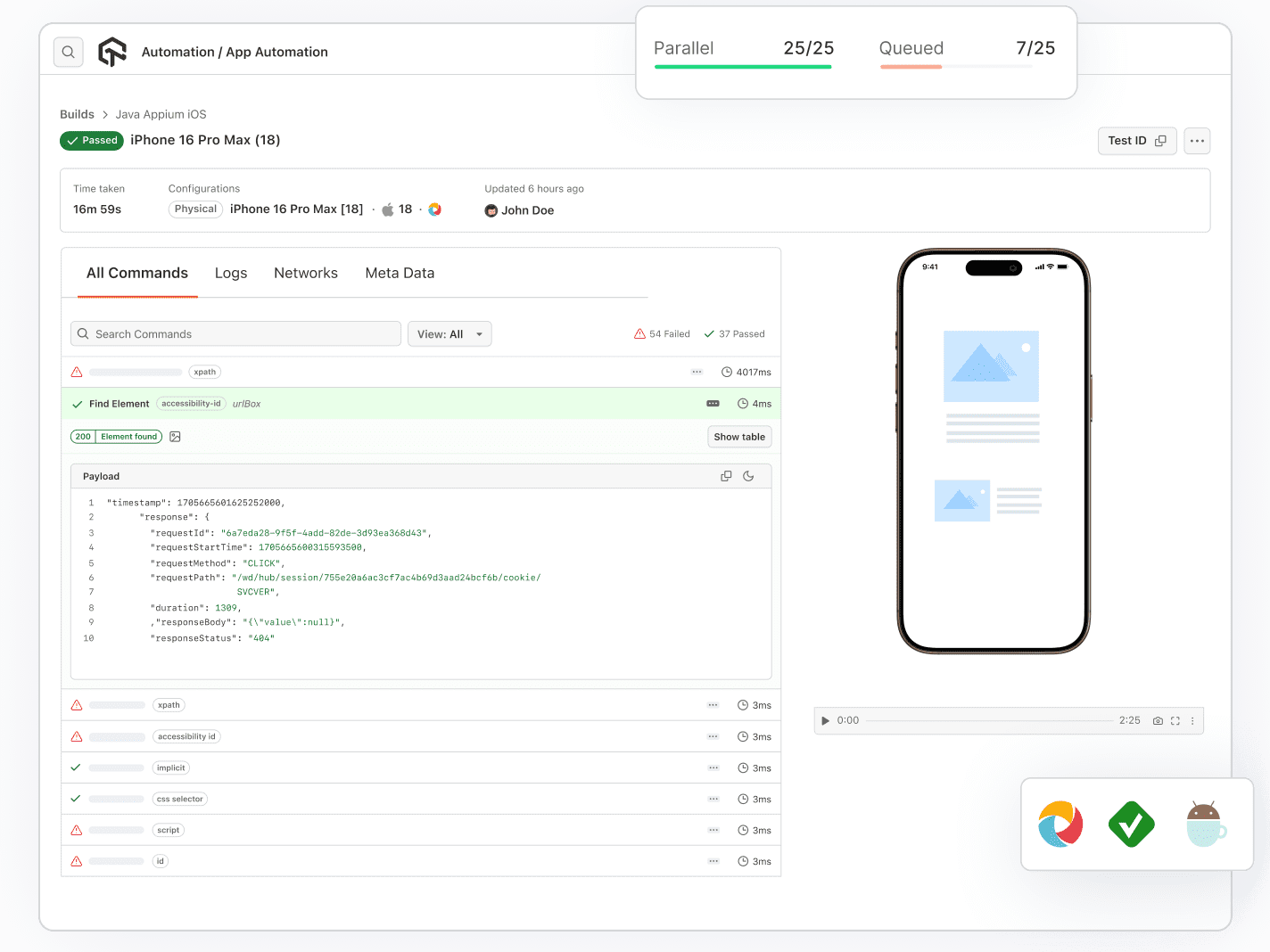 Web and App Automation Testing on iPhone 17 Web and App Automation Testing on iPhone 17