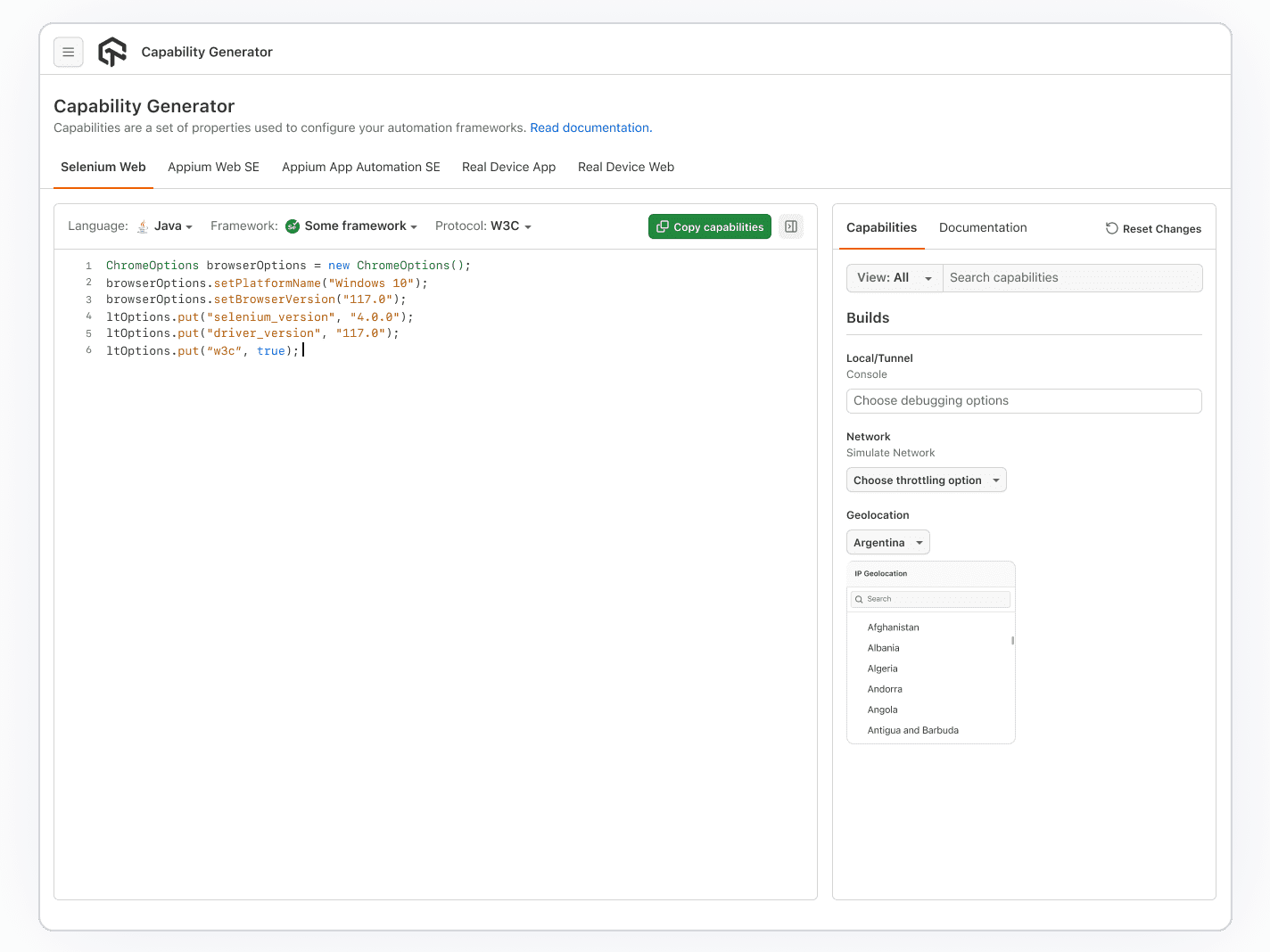Run Automated Tests From Various Locations