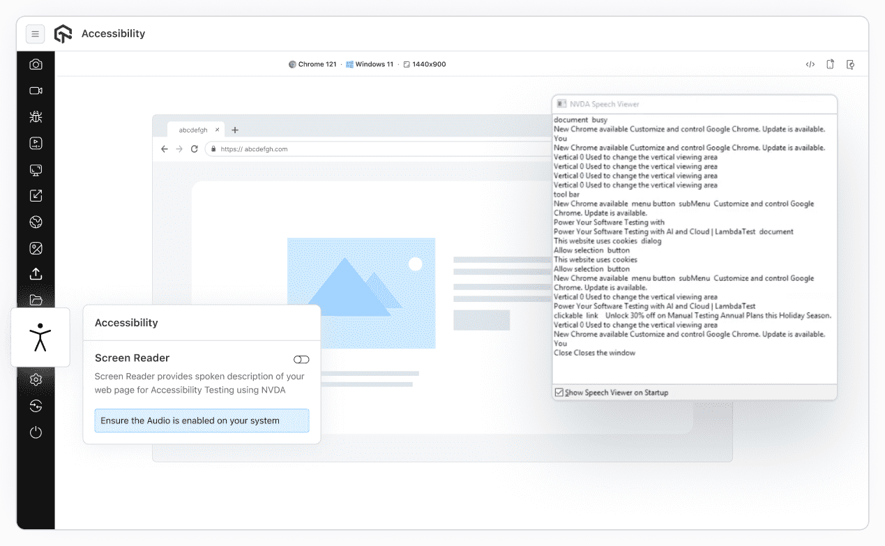 Screen Reader Support