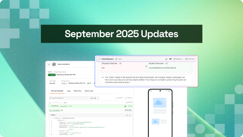 LambdaTest September 2025 Product Updates